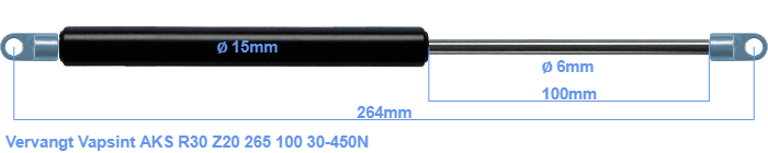 Vapsint AKS R30 Z20 265 100